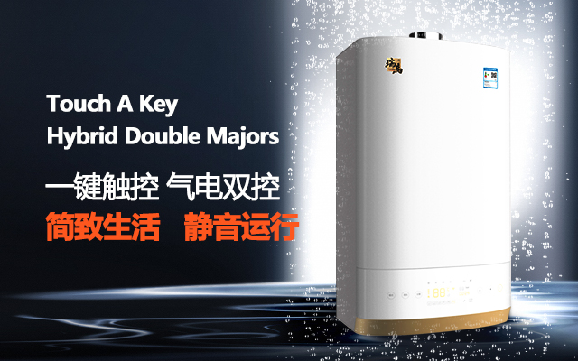 雙能源壁掛爐，省氣25%